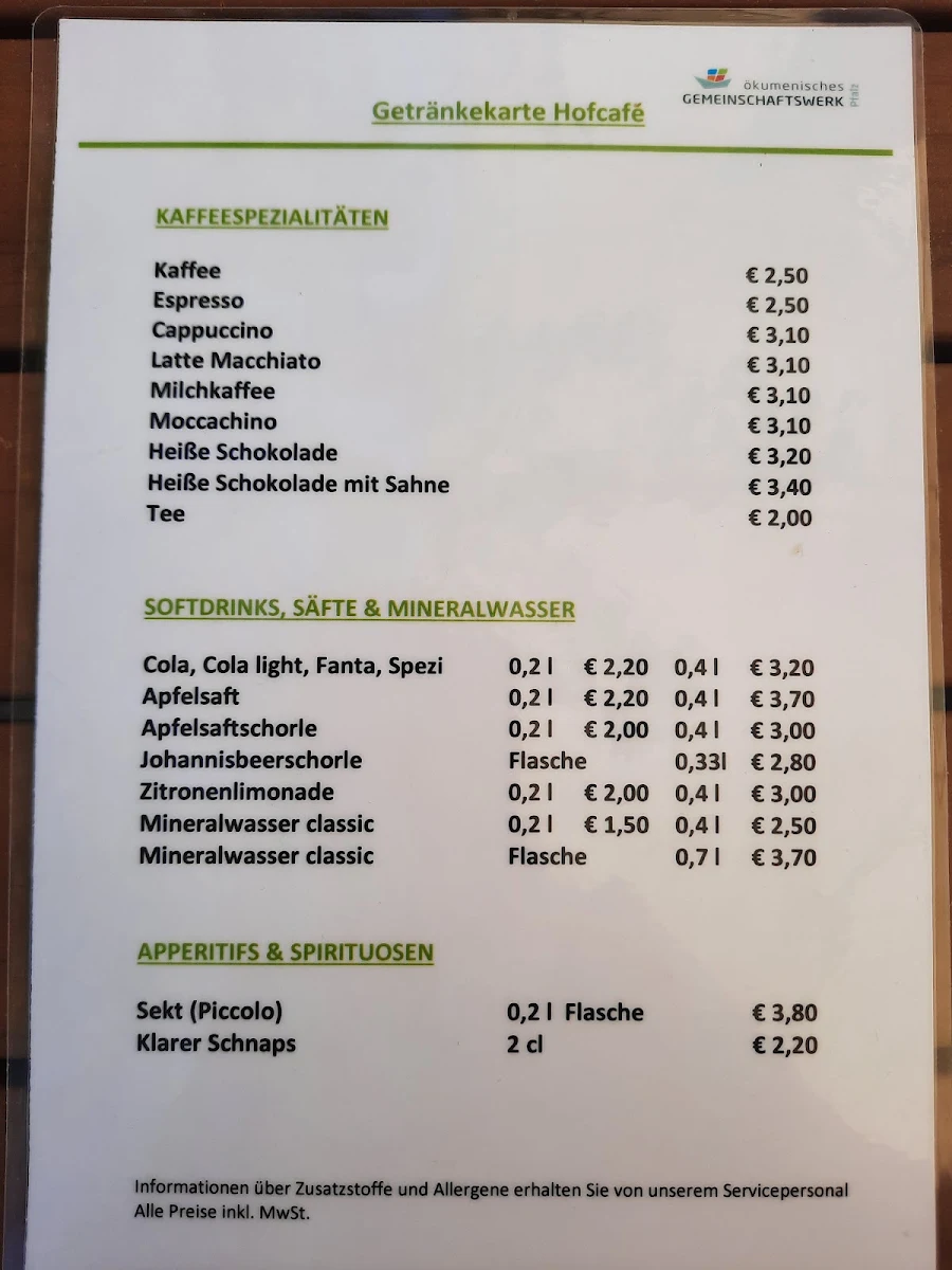 Speisekarte photo 3