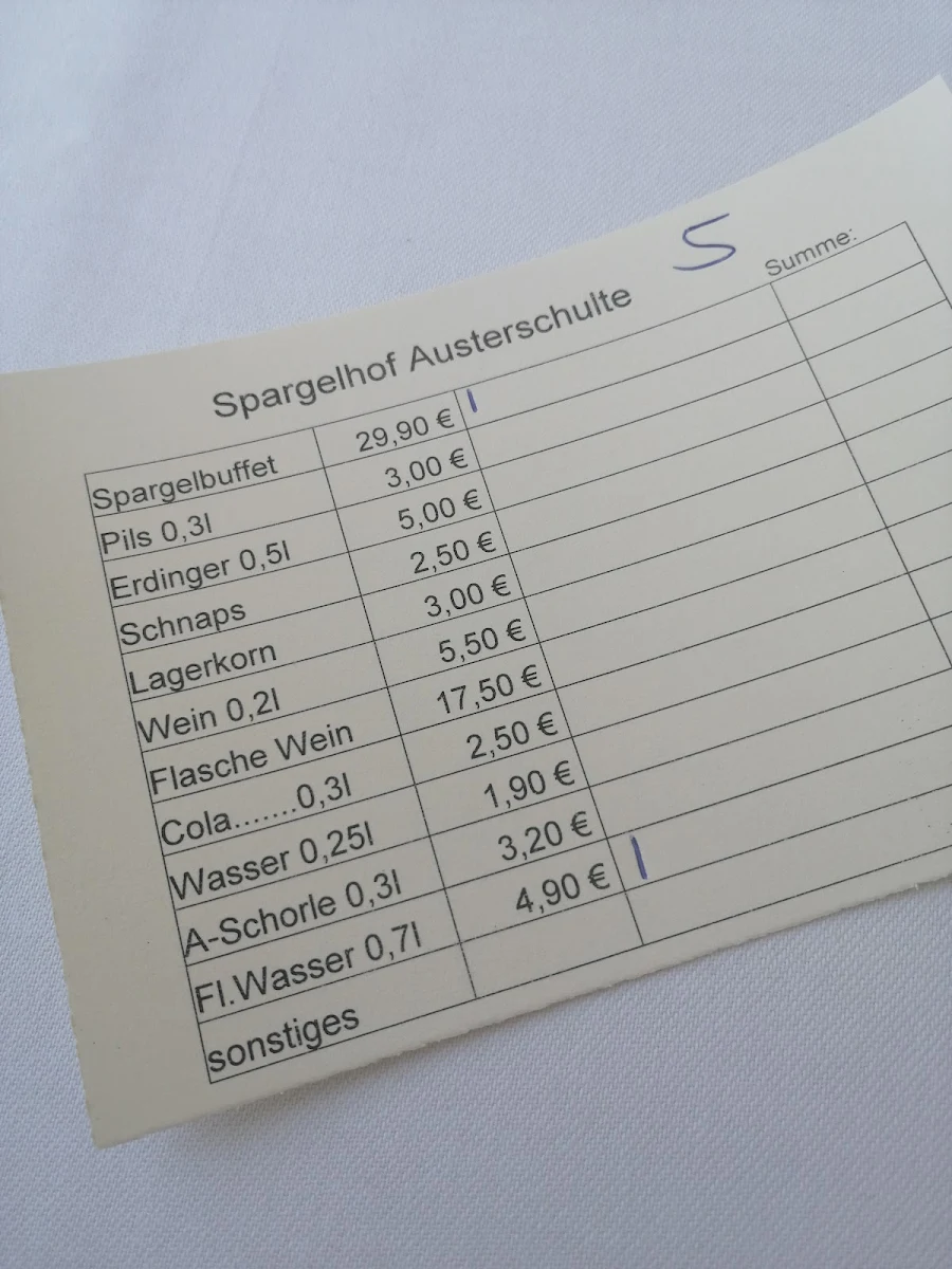 Speisekarte photo 9
