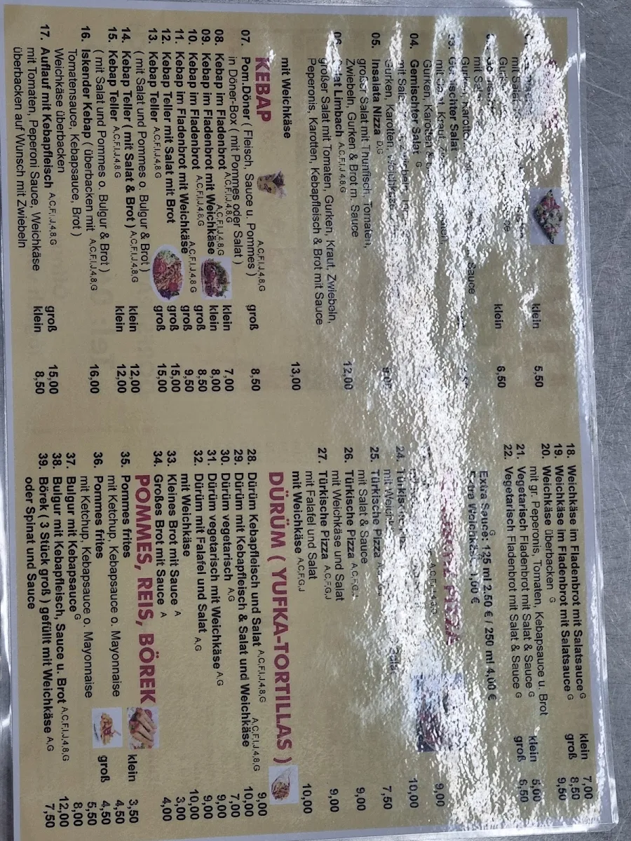Speisekarte photo 2