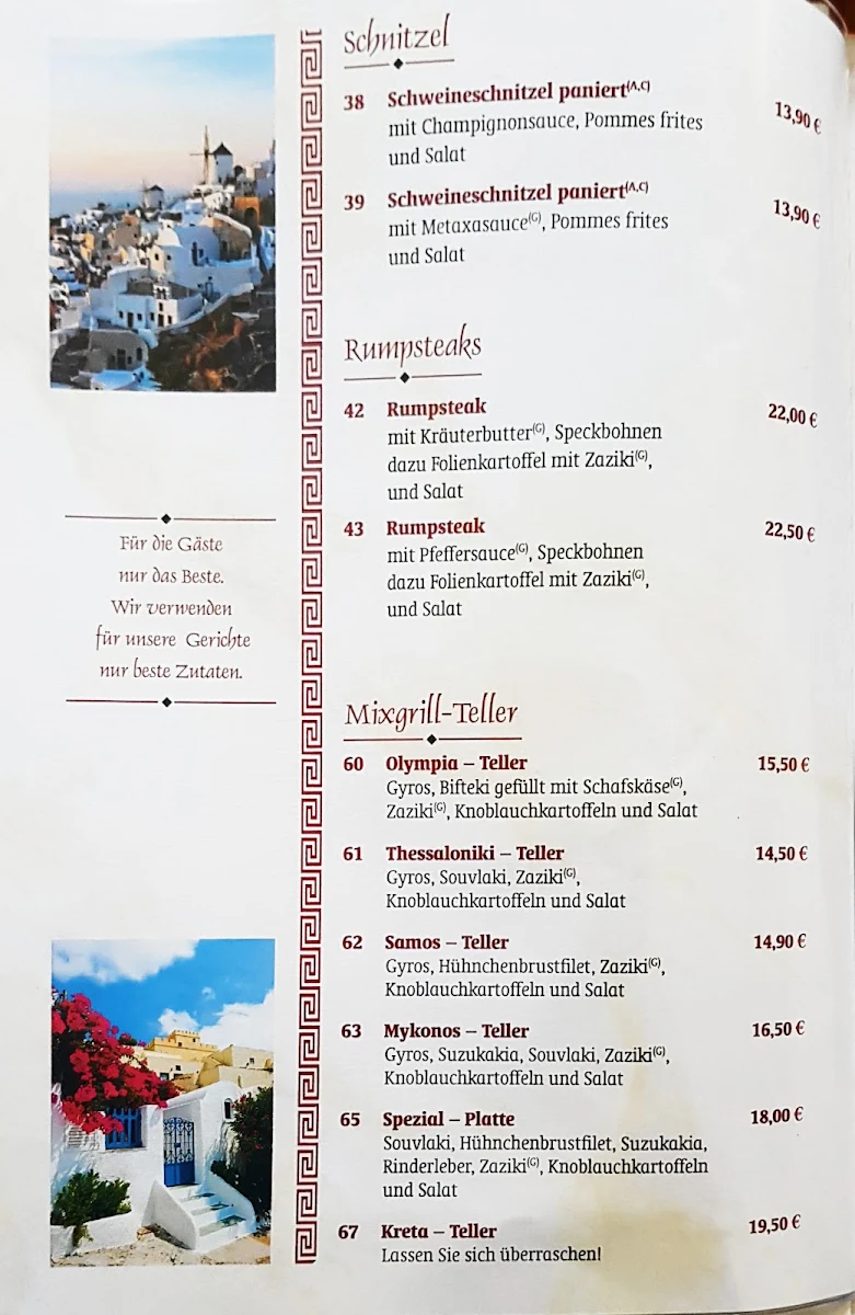 Speisekarte photo 2