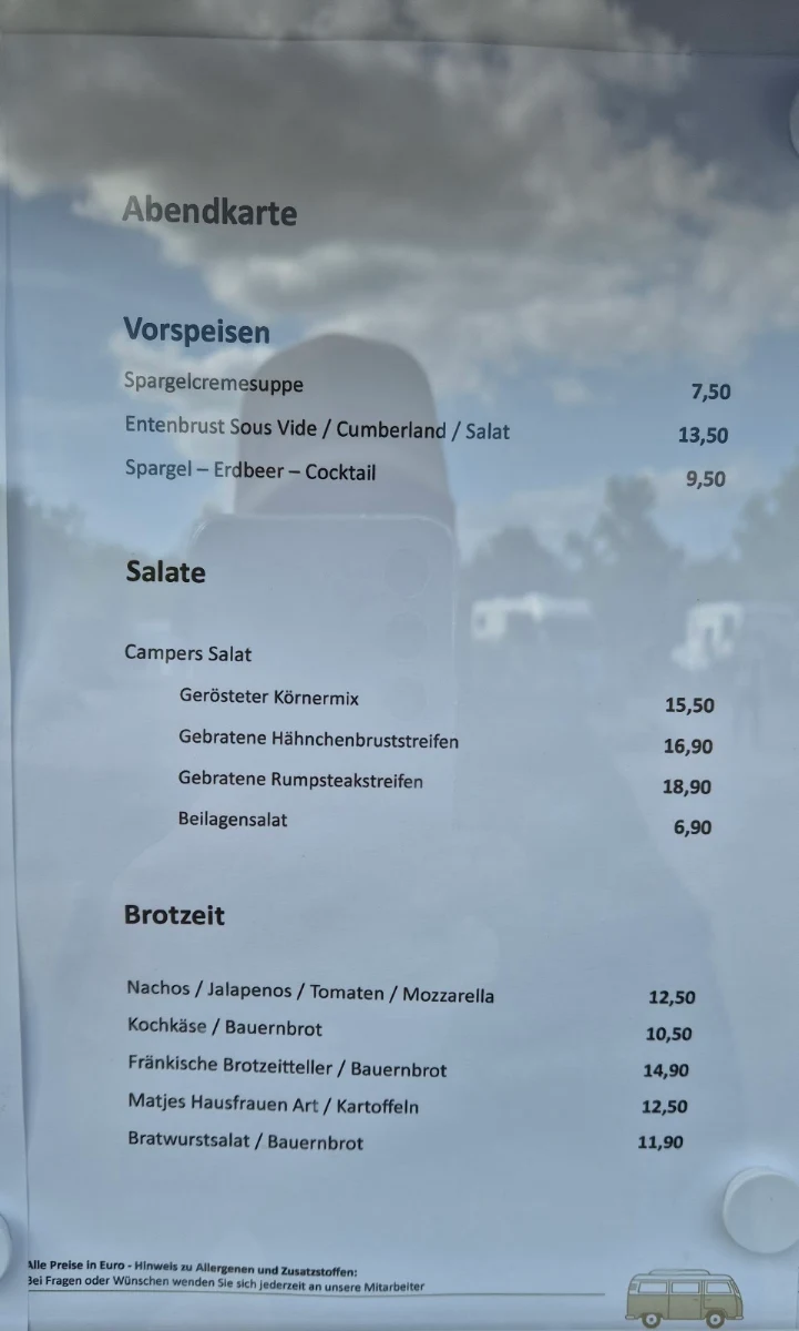 Speisekarte photo 5