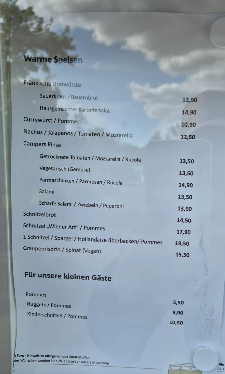 Speisekarte photo 6