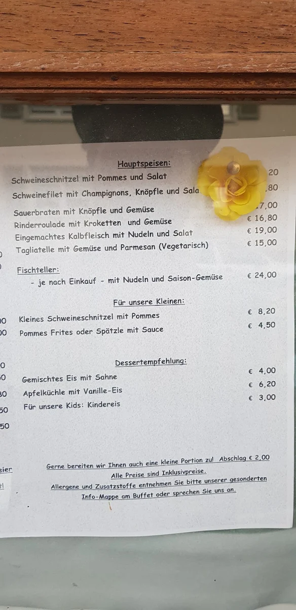 Speisekarte photo 4