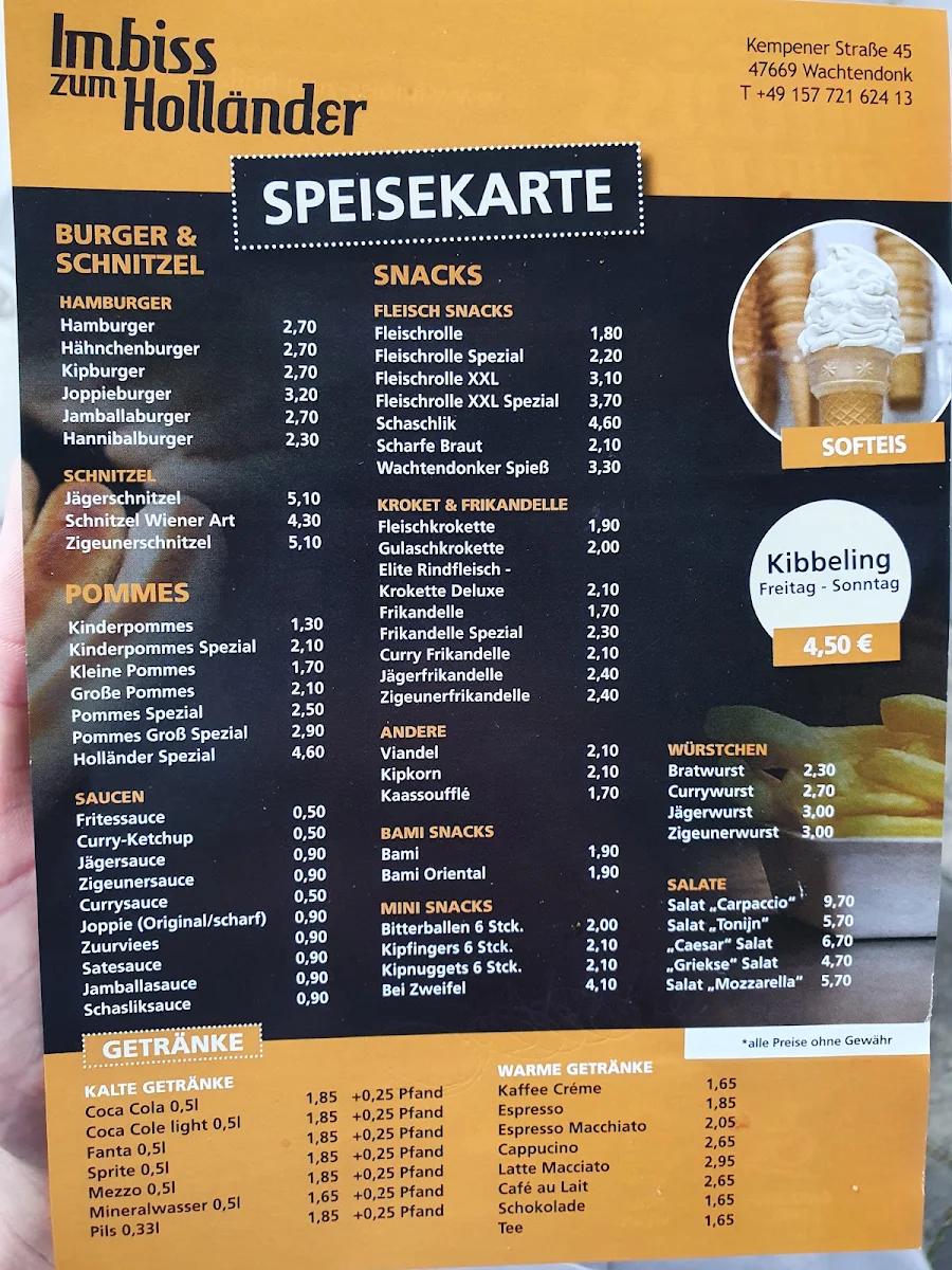 Speisekarte photo 1