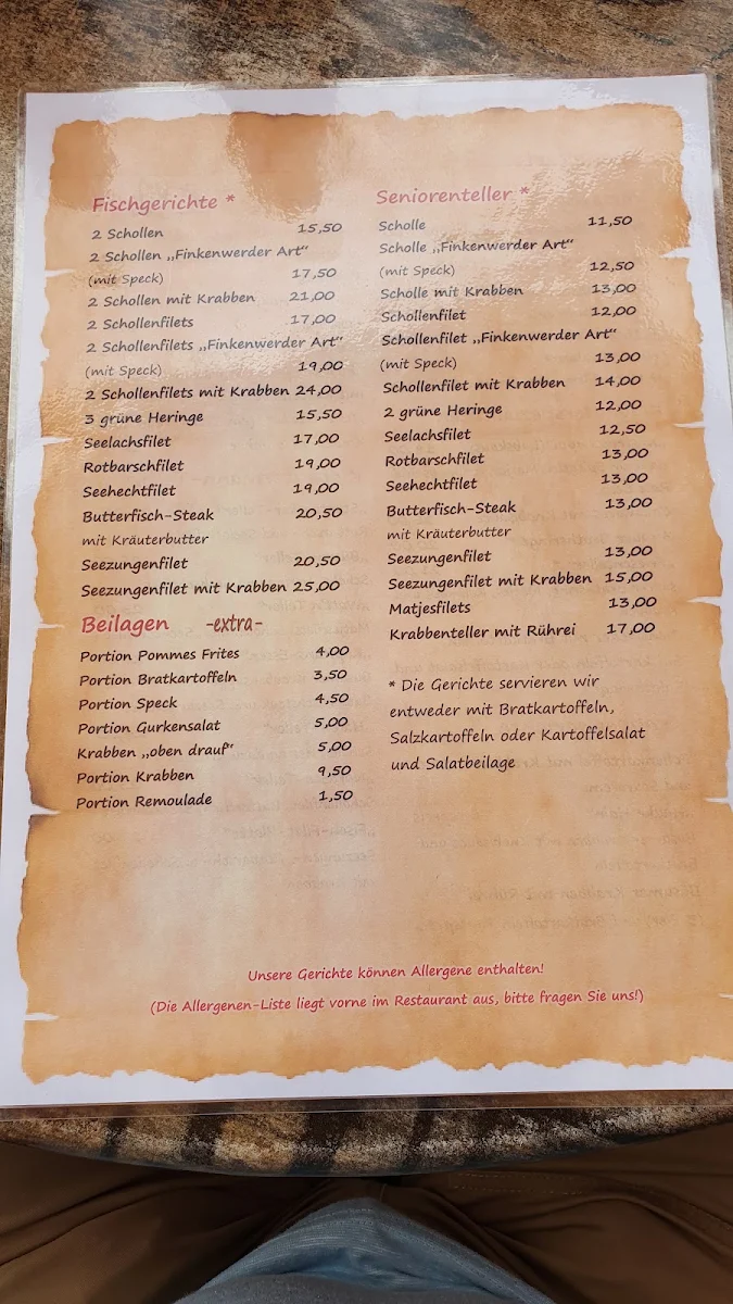 Speisekarte photo 5
