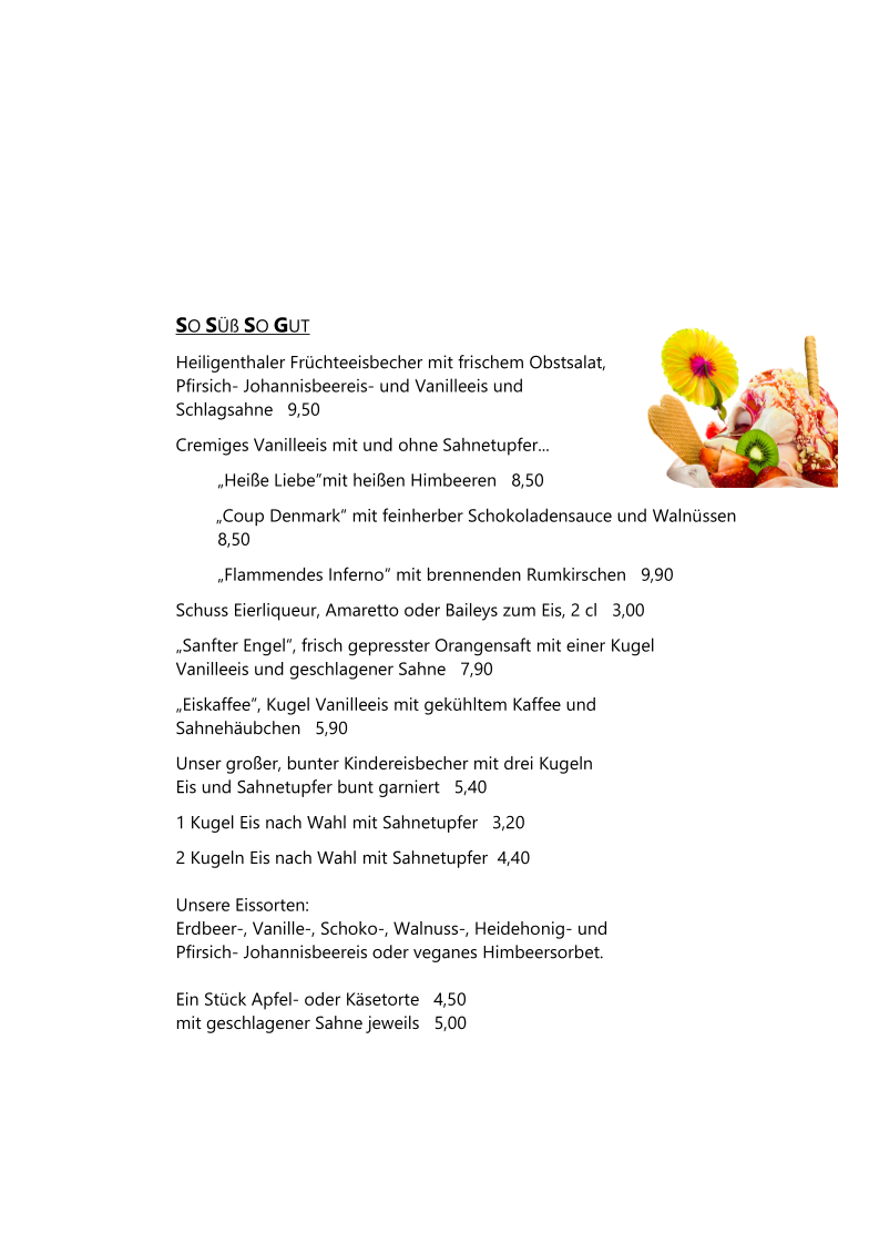 Speisekarte photo 3