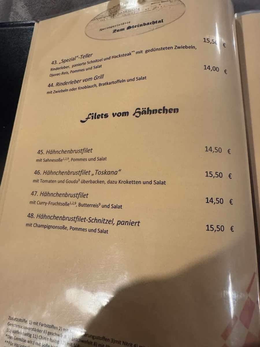 Speisekarte photo 4