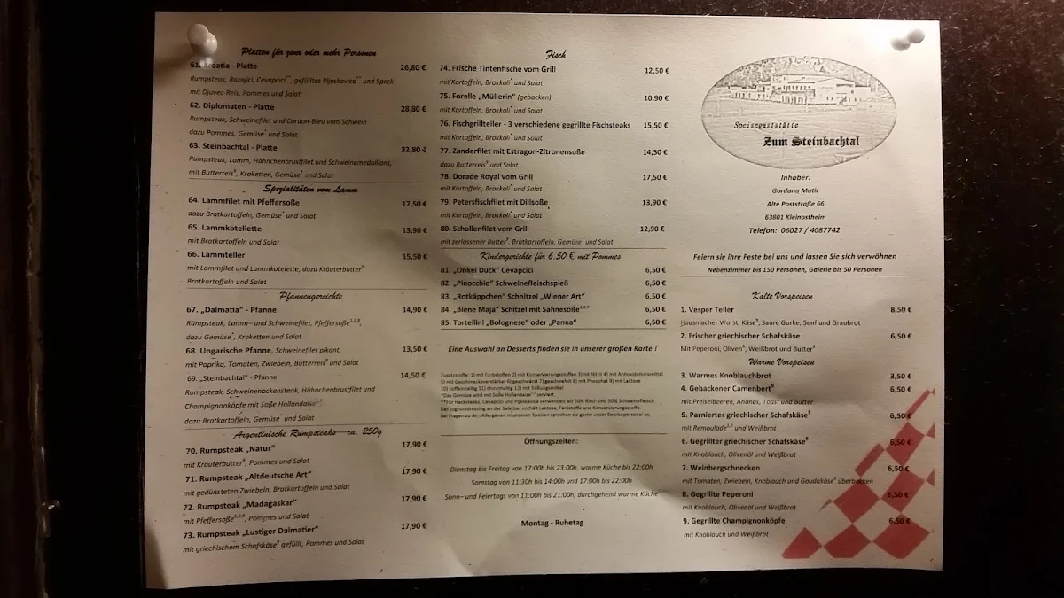 Speisekarte photo 7
