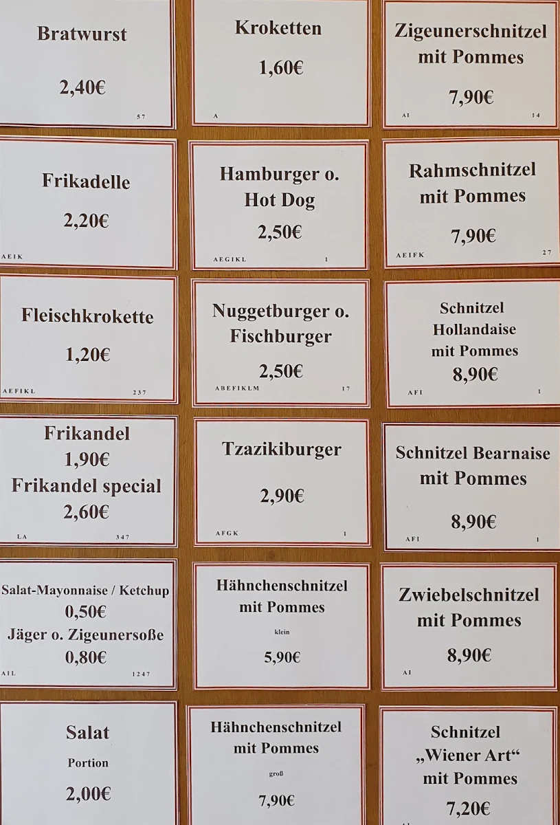 Speisekarte photo 1