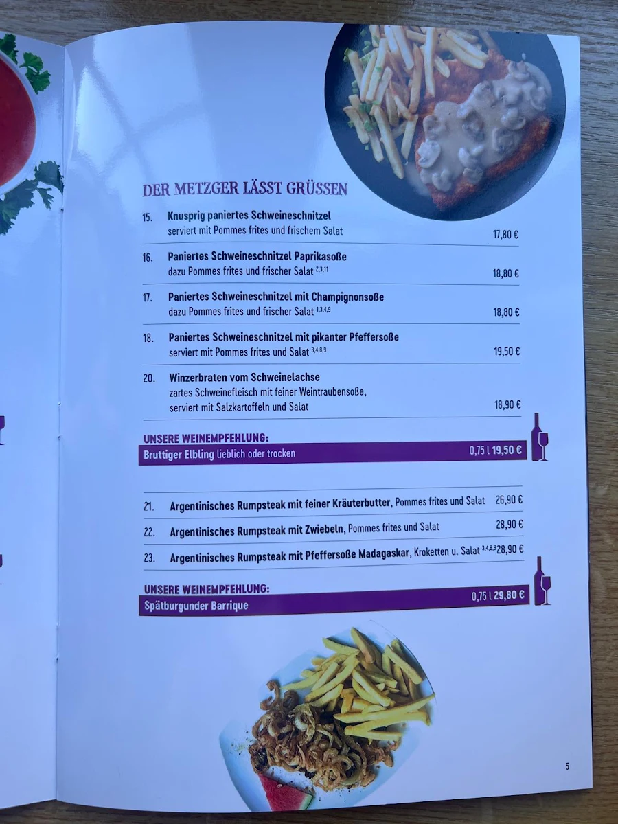 Speisekarte photo 3