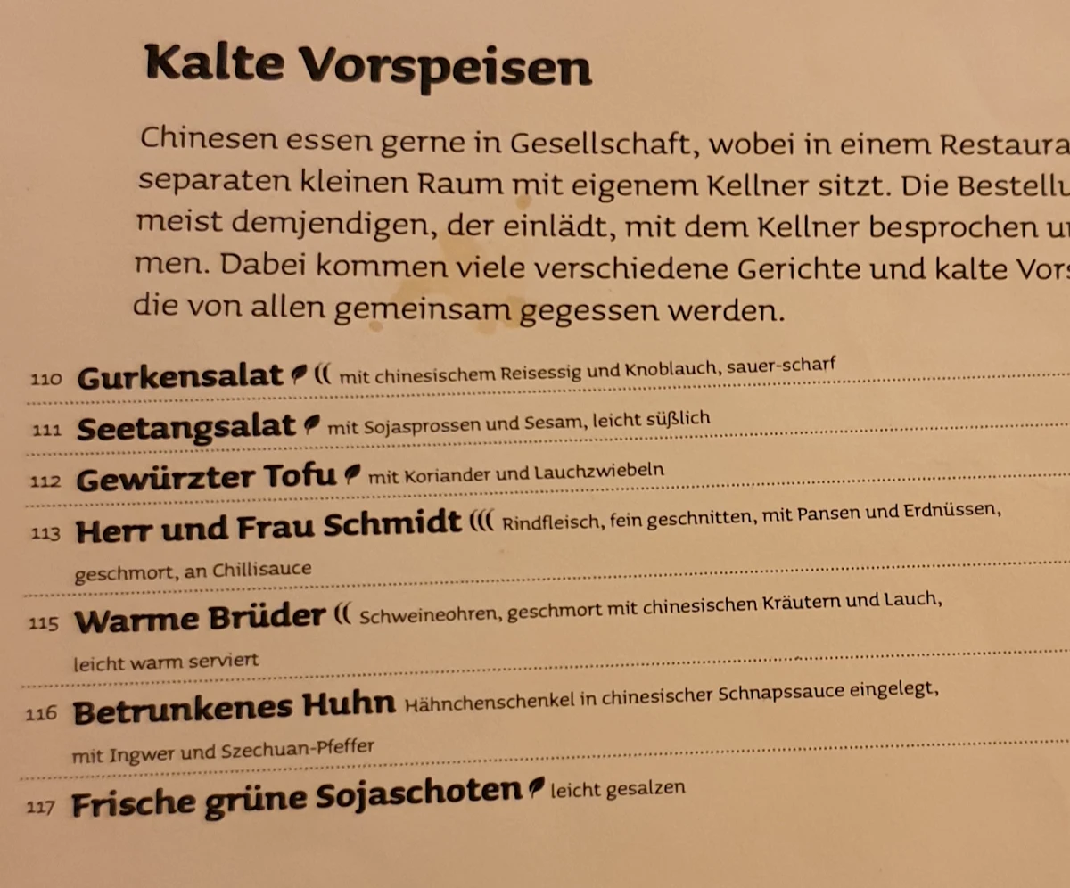 Speisekarte photo 4
