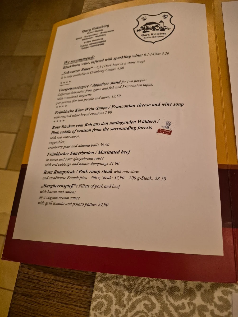 Speisekarte photo 1