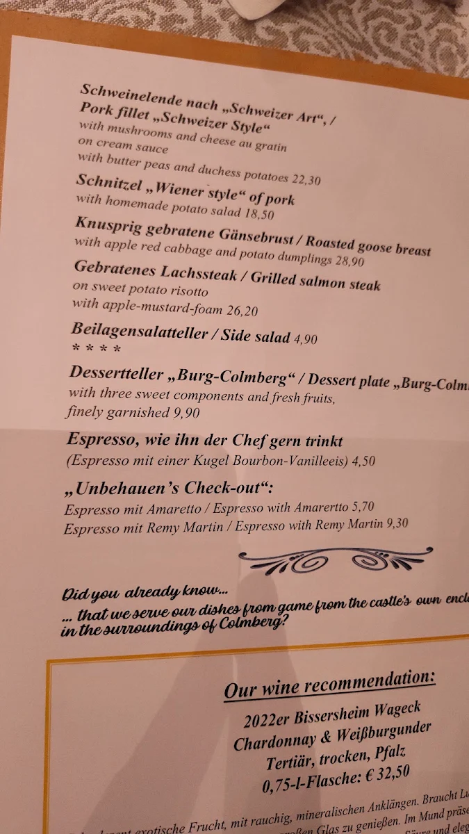 Speisekarte photo 4