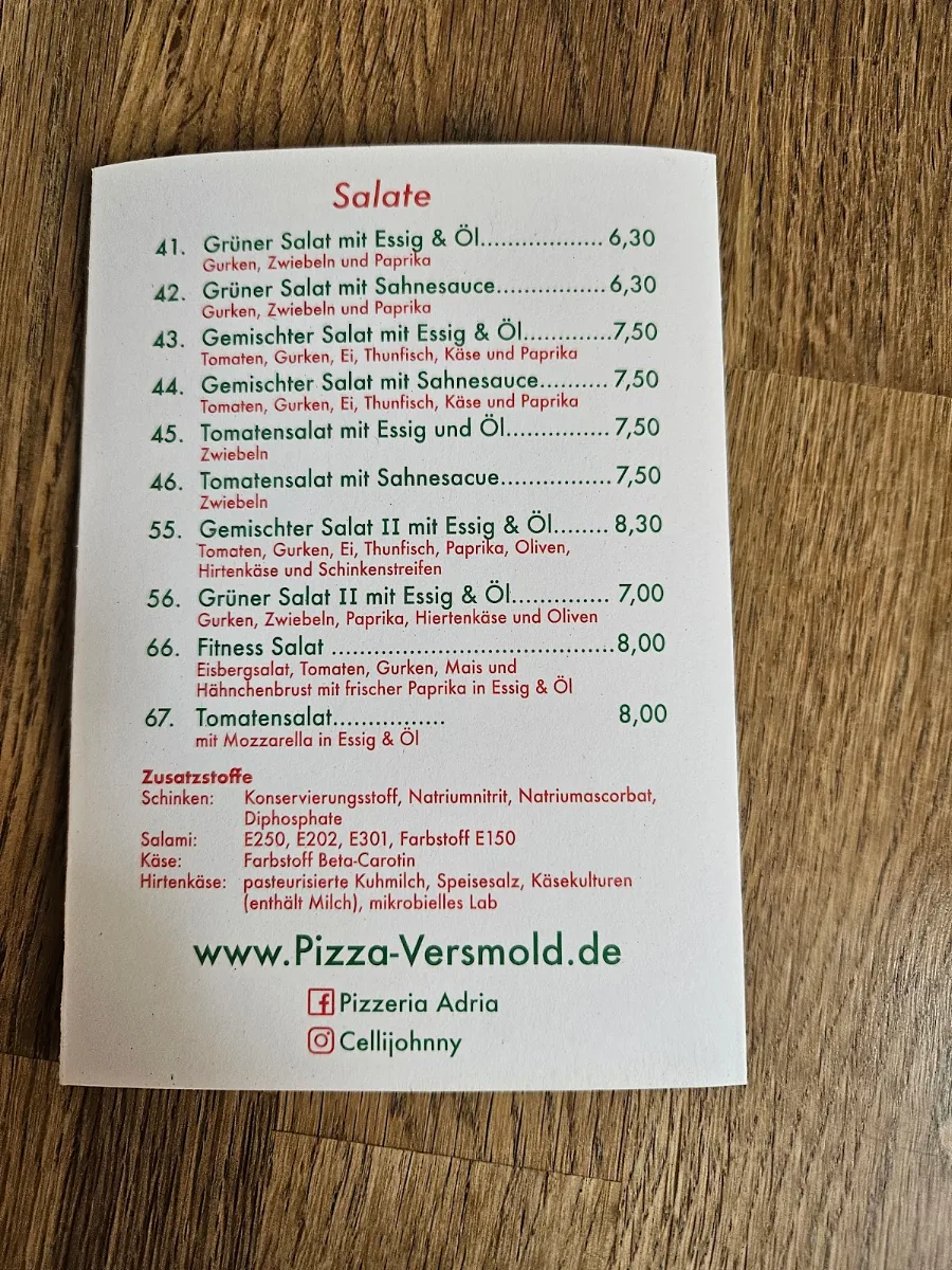 Speisekarte photo 1