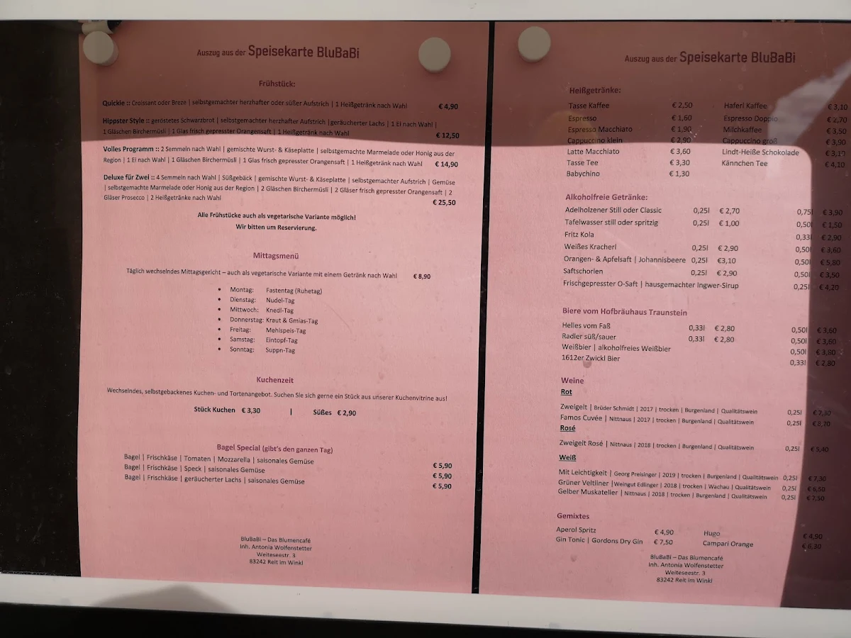 Speisekarte photo 1