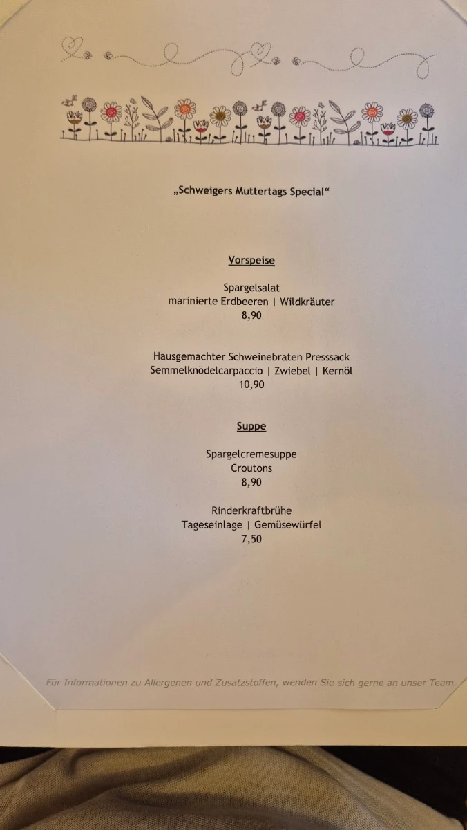 Speisekarte photo 3