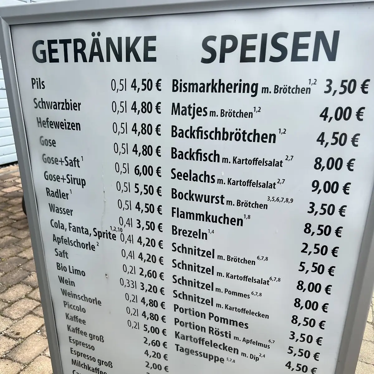 Speisekarte photo 4