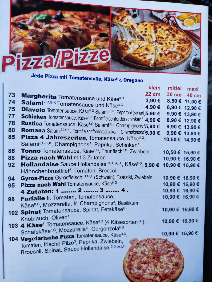 Speisekarte photo 1