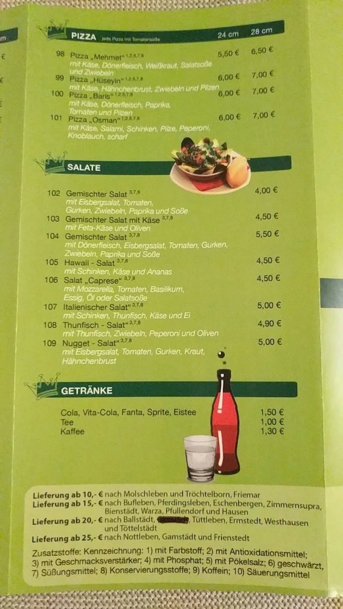 Speisekarte photo 5