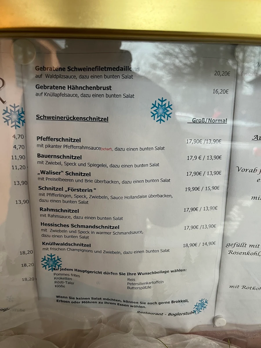 Speisekarte photo 5