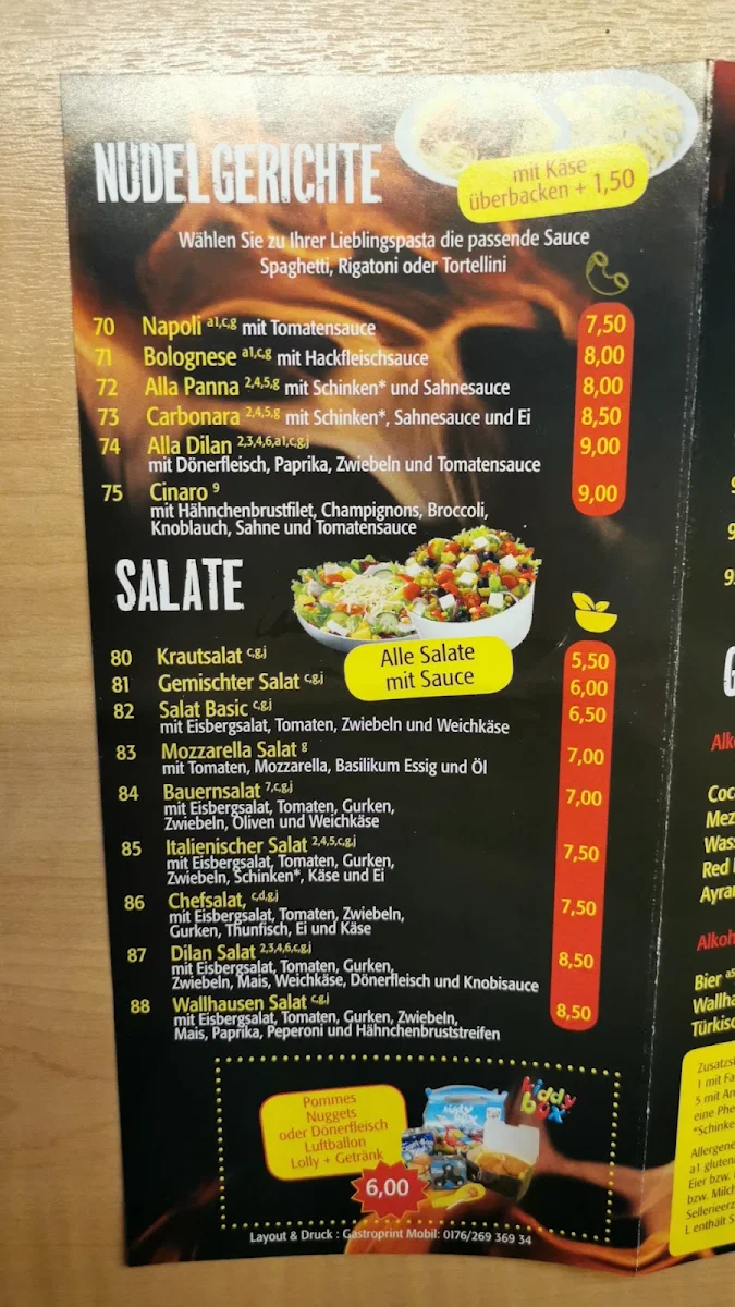 Speisekarte photo 3
