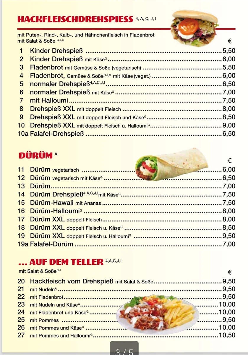 Speisekarte photo 1
