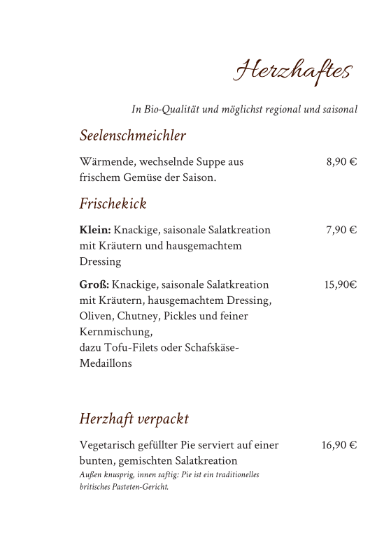 Speisekarte photo 6