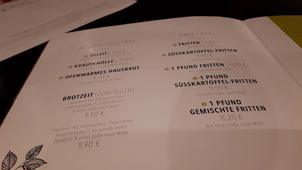 Speisekarte photo 2