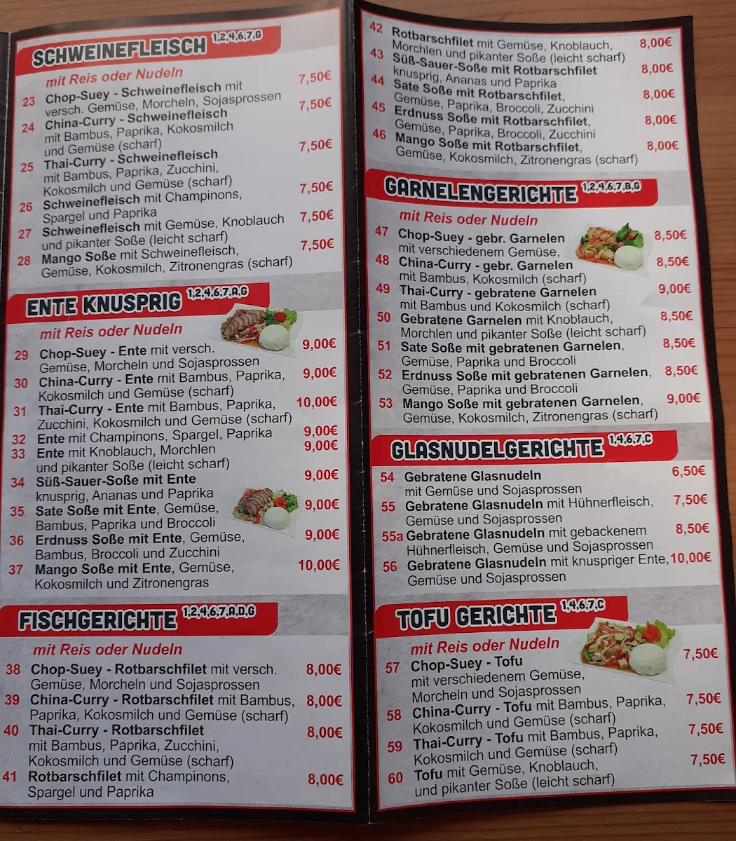 Speisekarte photo 2
