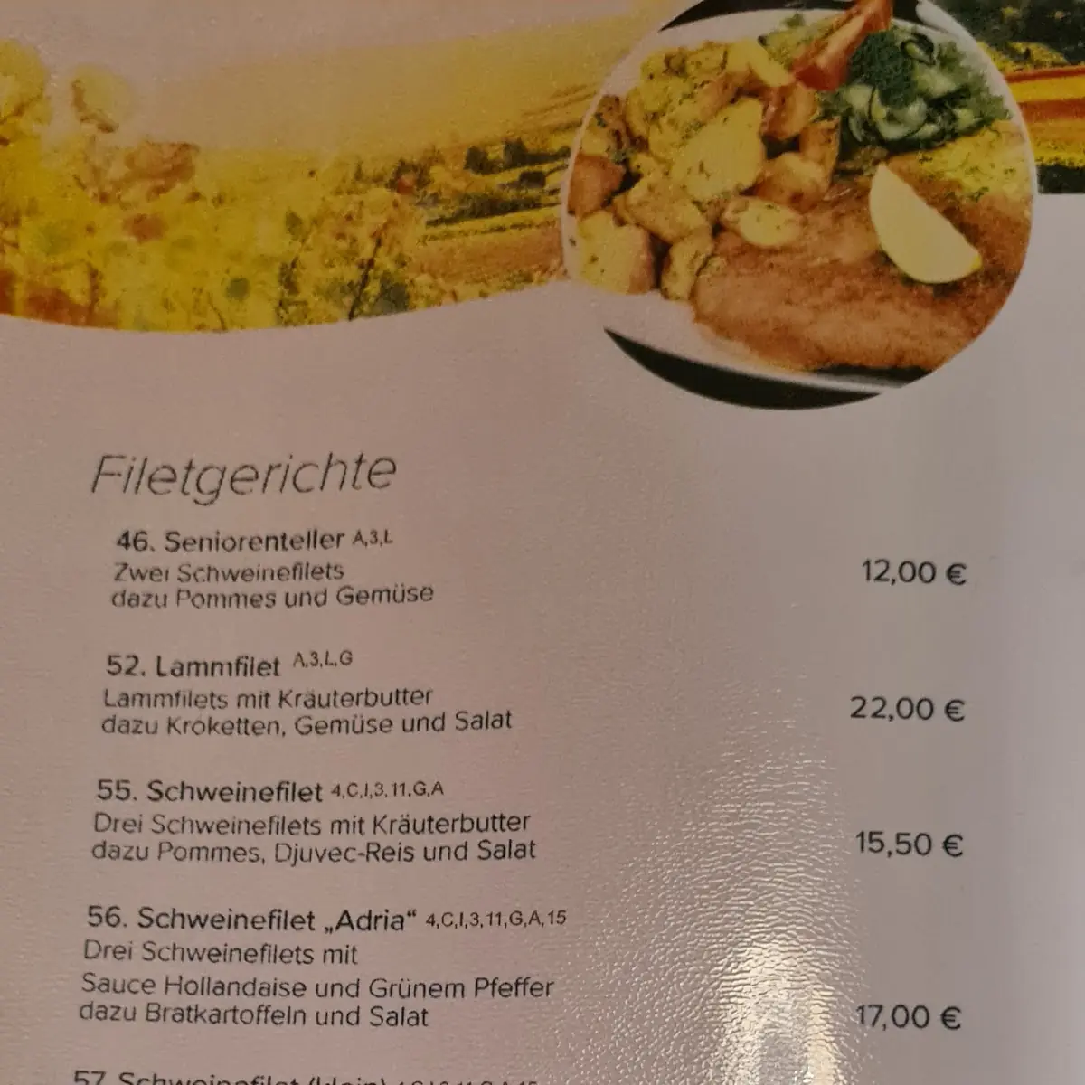 Speisekarte photo 5
