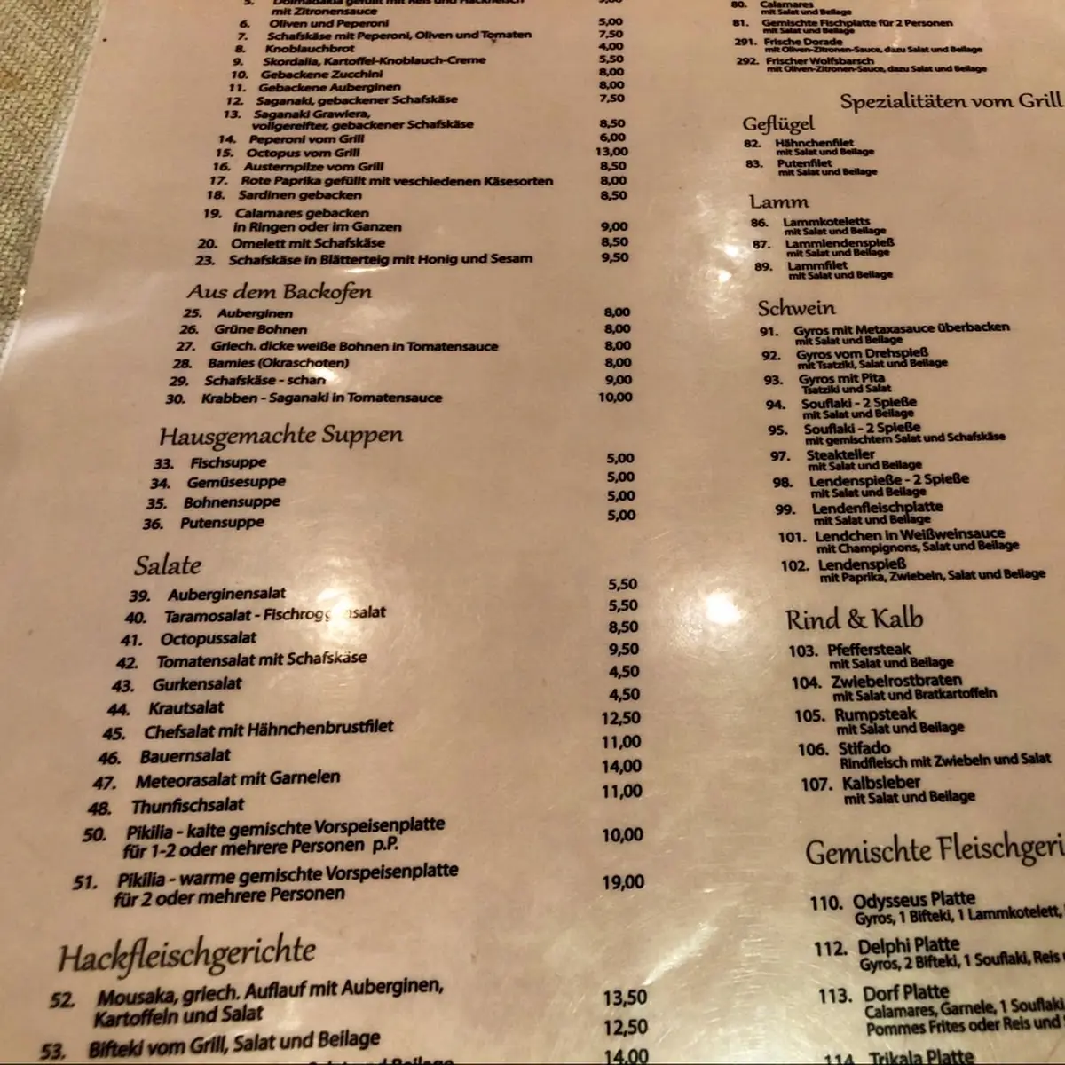 Speisekarte photo 10