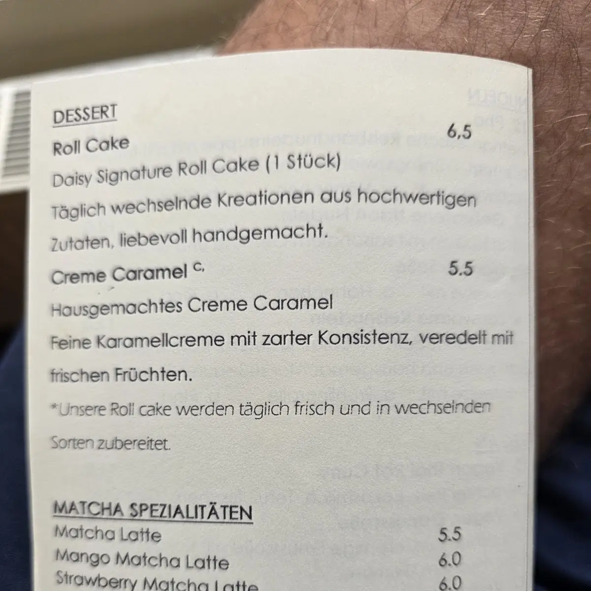 Speisekarte photo 5