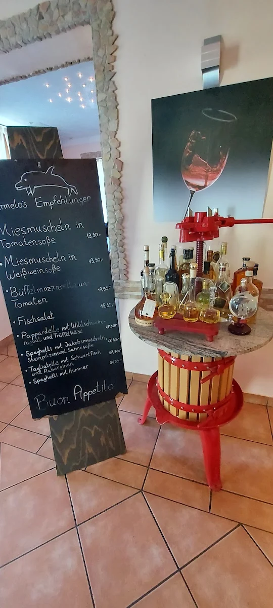 Speisekarte, Ristorante Delfino - Darmstadt