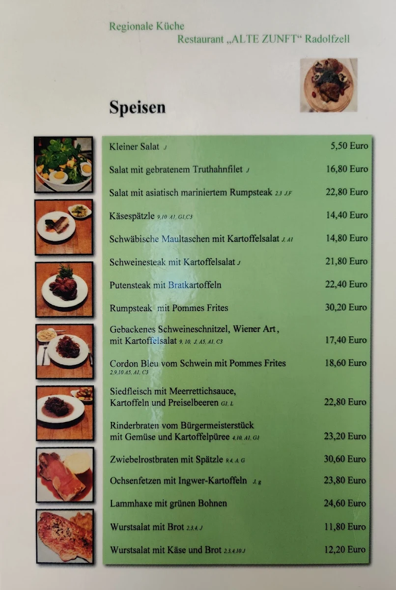 Speisekarte photo 4