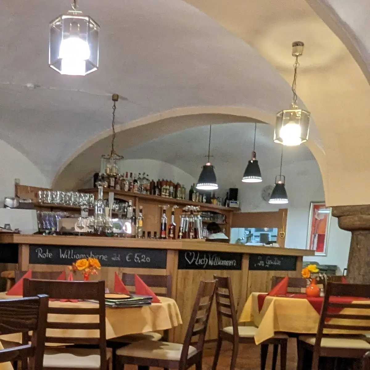 Atmosphäre, Restaurant „Im Gewölbe“