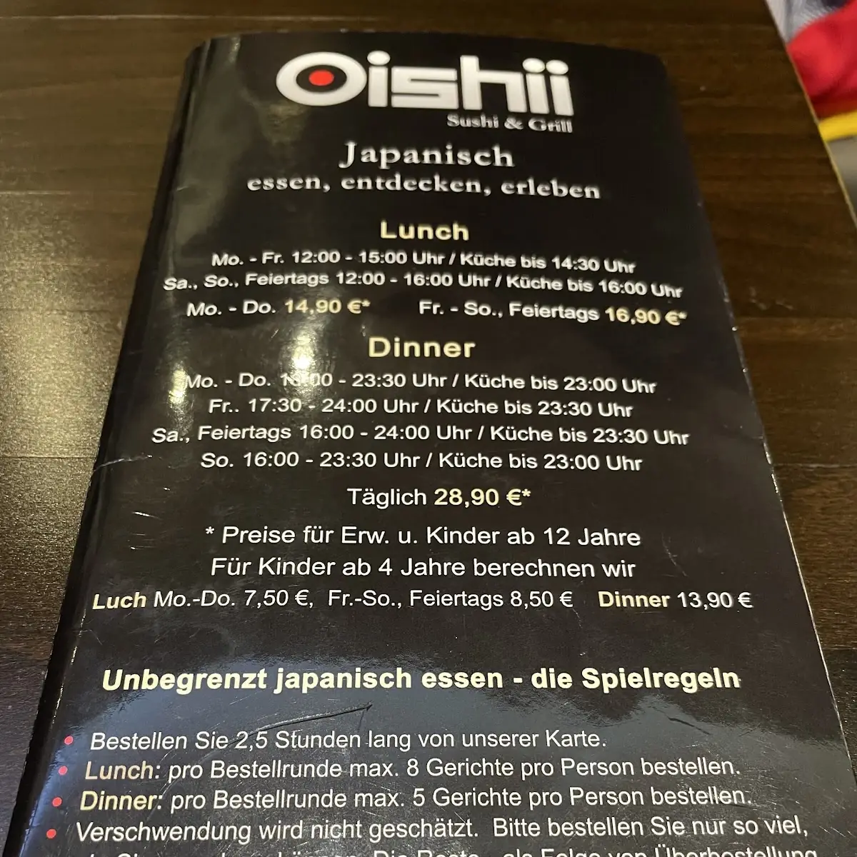 Speisekarte photo 3