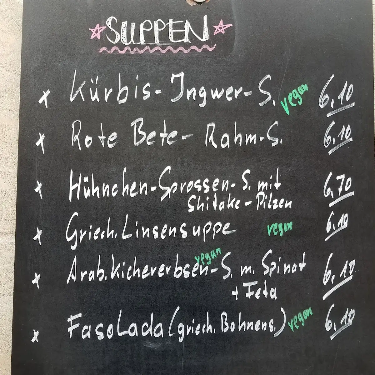 Speisekarte photo 2
