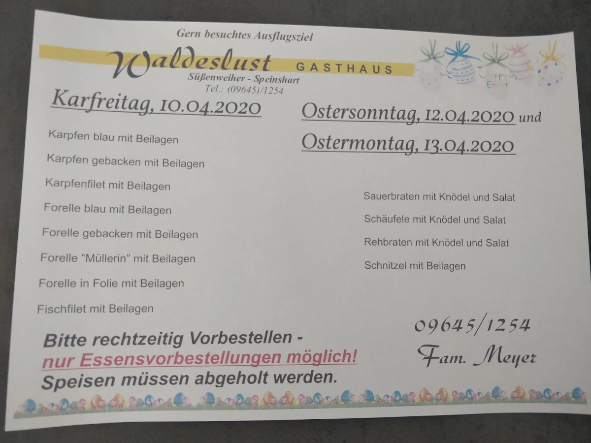 Speisekarte photo 1