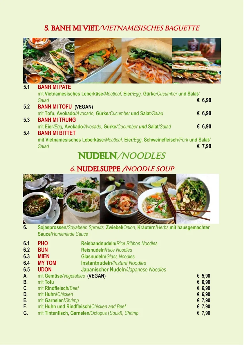 Speisekarte photo 8