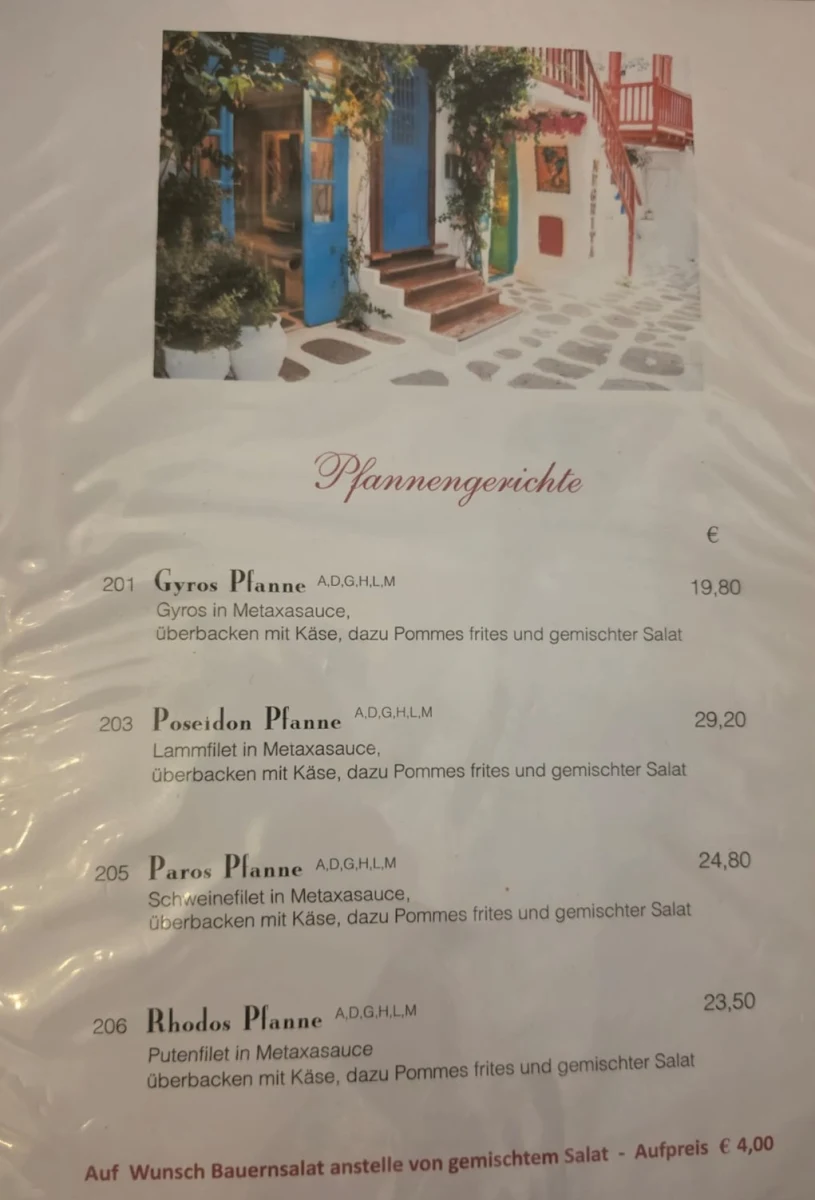 Speisekarte photo 3