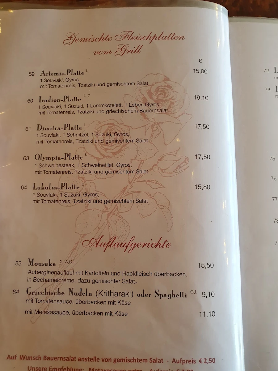 Speisekarte photo 9