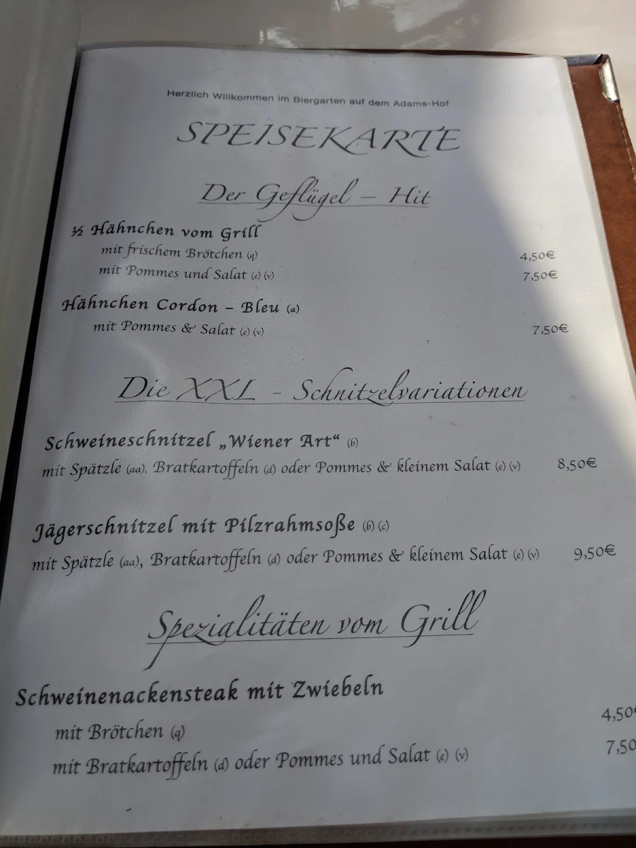 Speisekarte photo 6