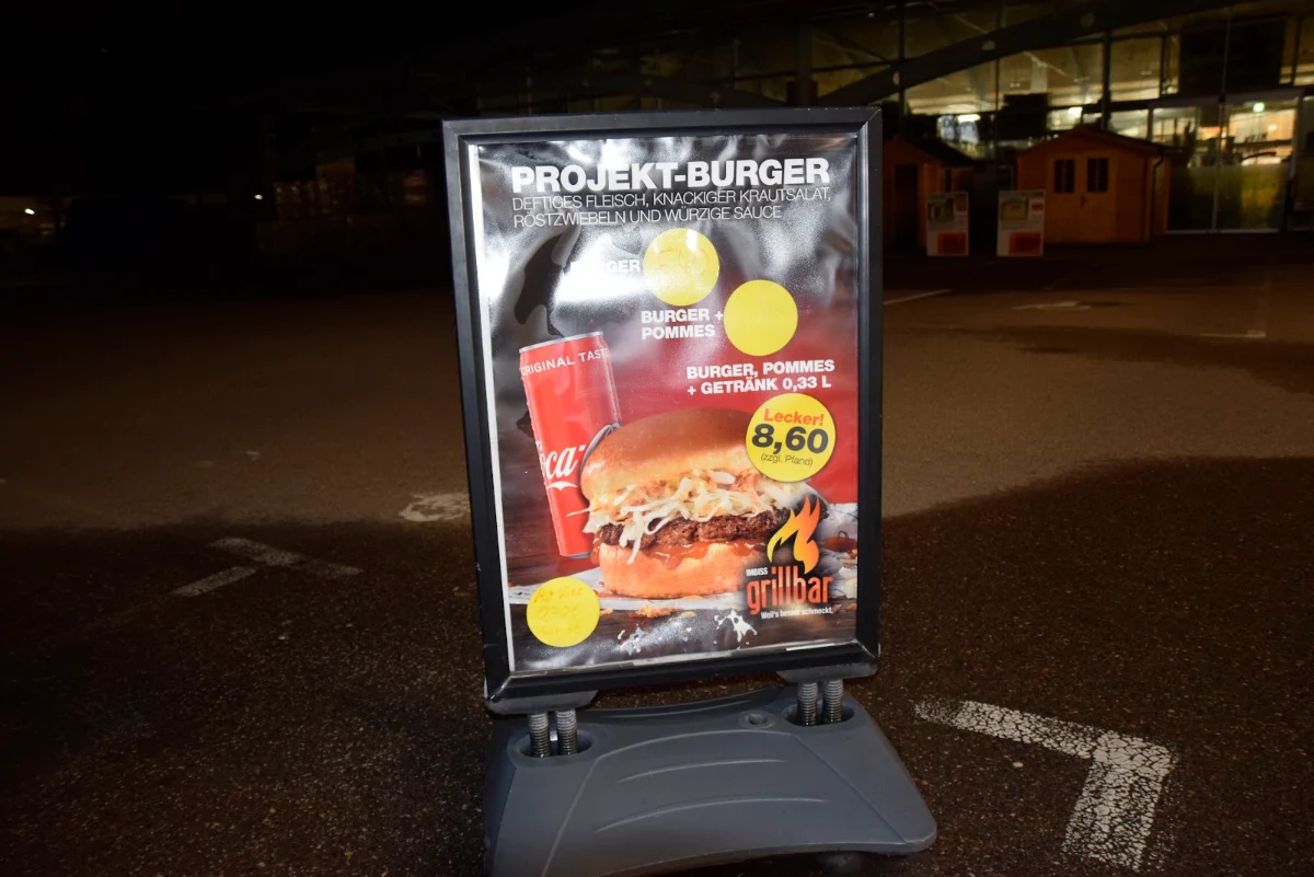 Speisekarte, Wurstteufel am HORNBACH Göppingen