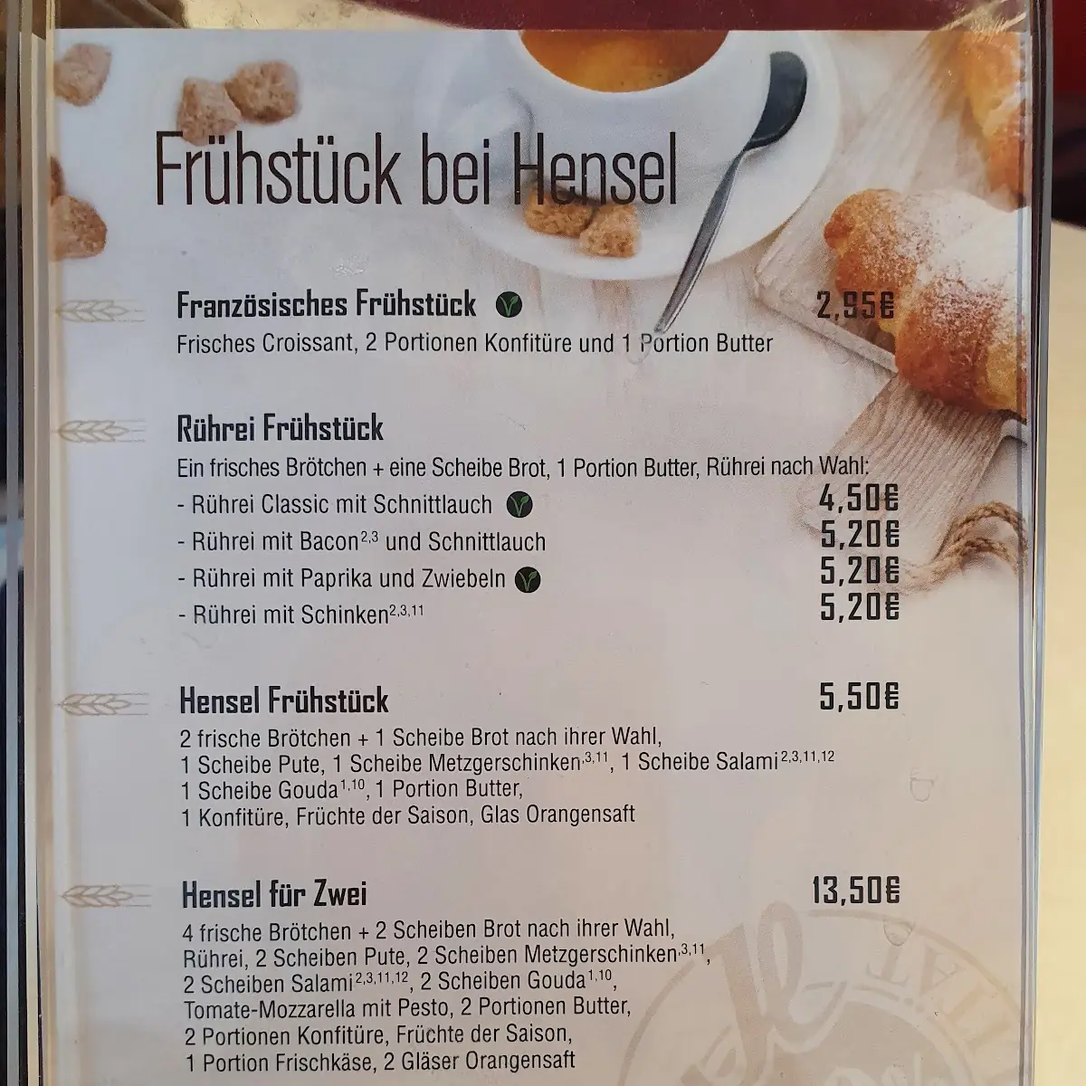Speisekarte photo 1
