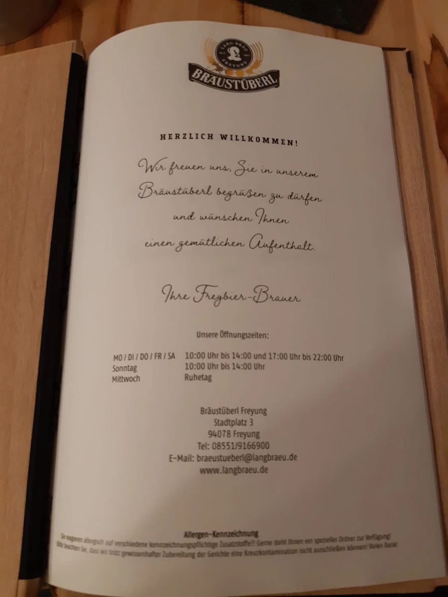Speisekarte photo 2