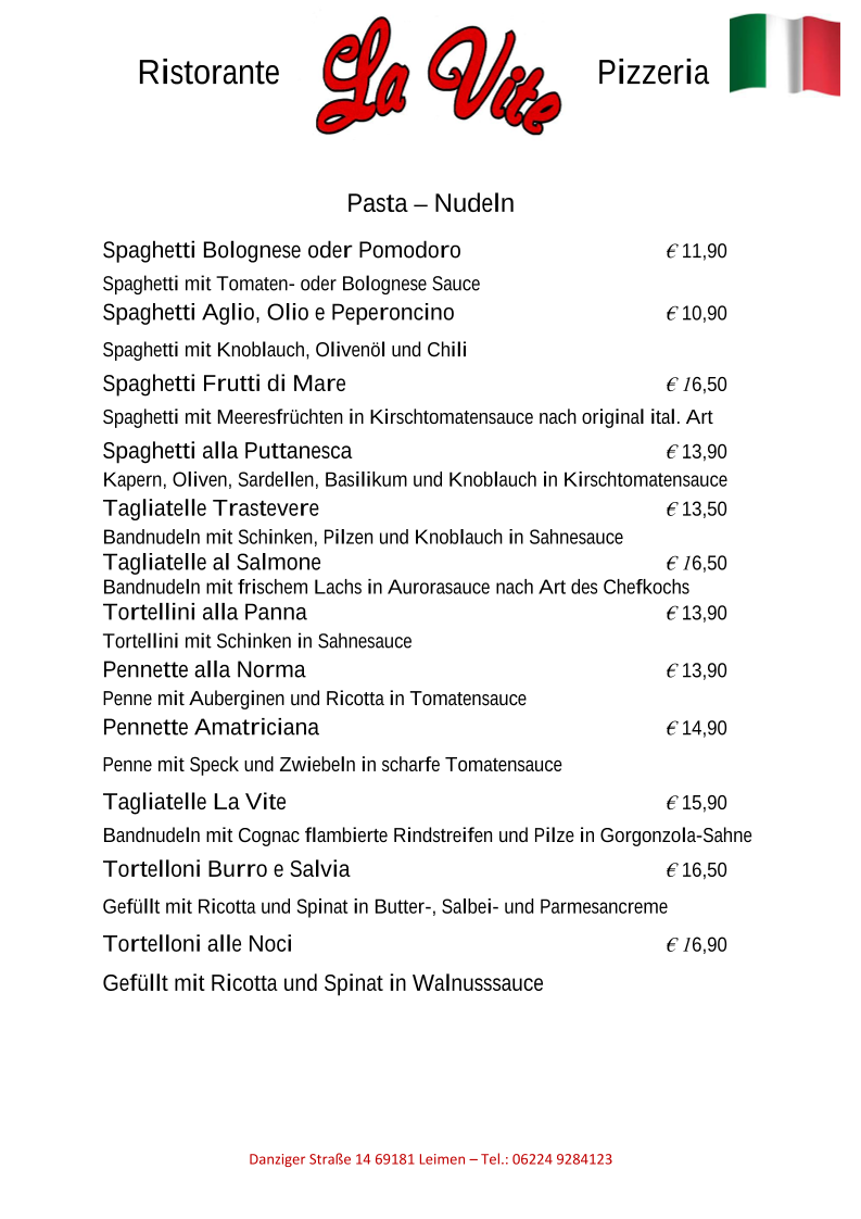 Speisekarte photo 8
