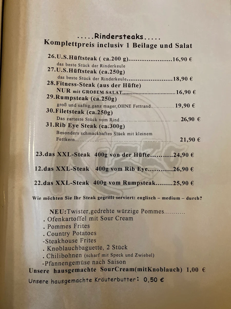 Speisekarte photo 1