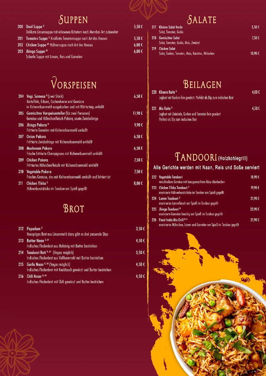 Speisekarte photo 3