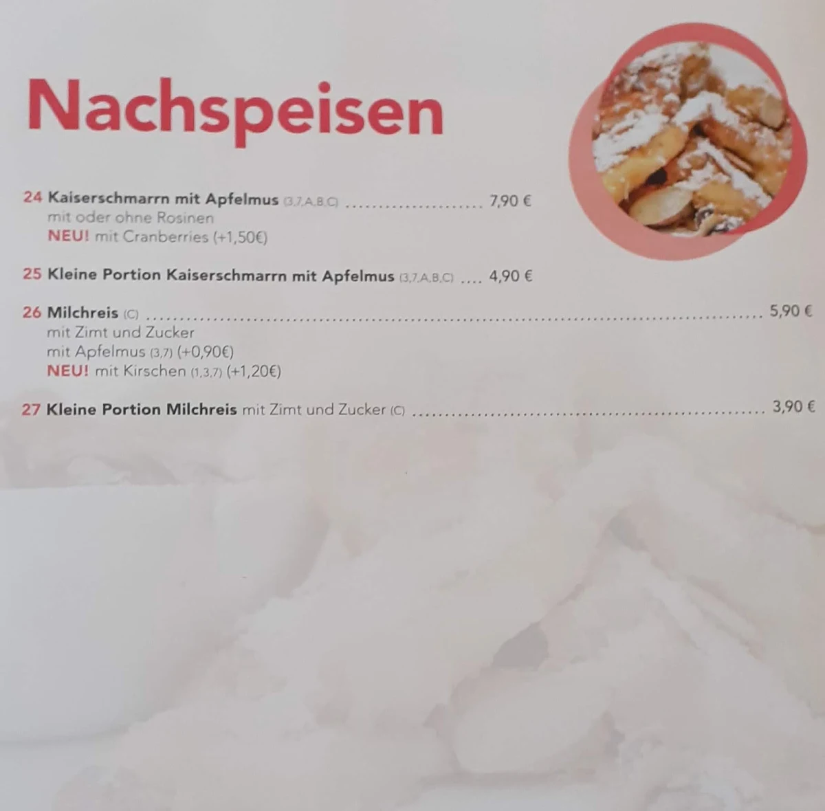 Speisekarte photo 6