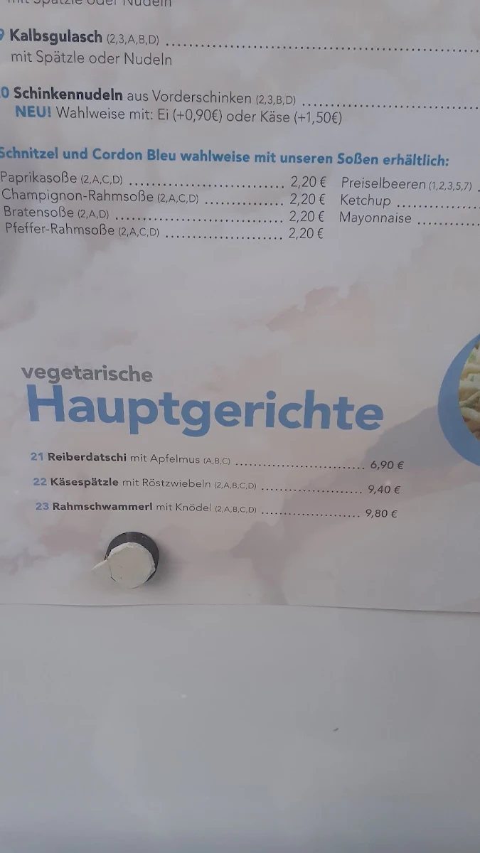 Speisekarte photo 9